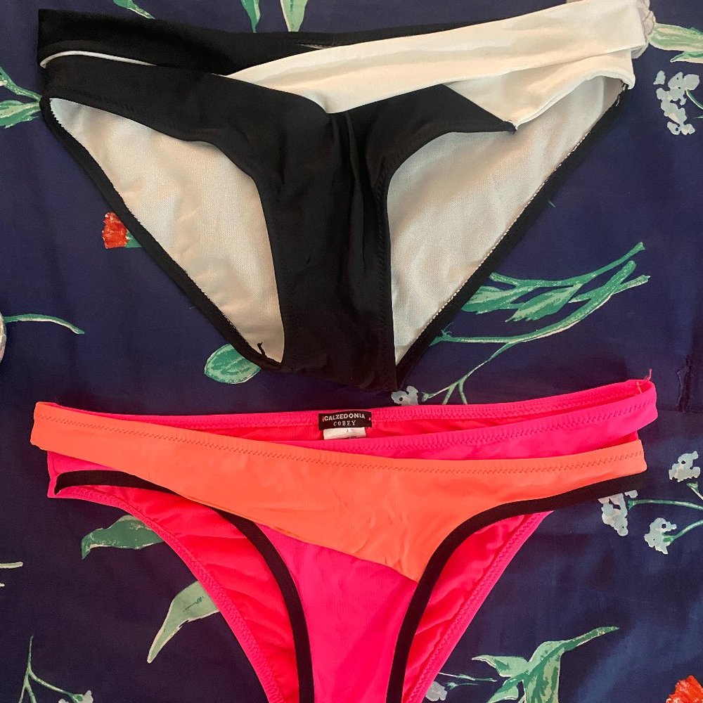 Calzedonia and Other Brand Crossover Swim Bottoms